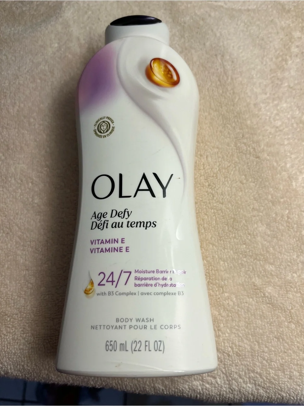 Olay Body Wash 3-Pack Shea Butter/Vitamin E/Coconut Oil Moisture Barrier 22oz